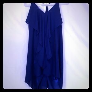 Gorgeous cobalt blue flowy dress